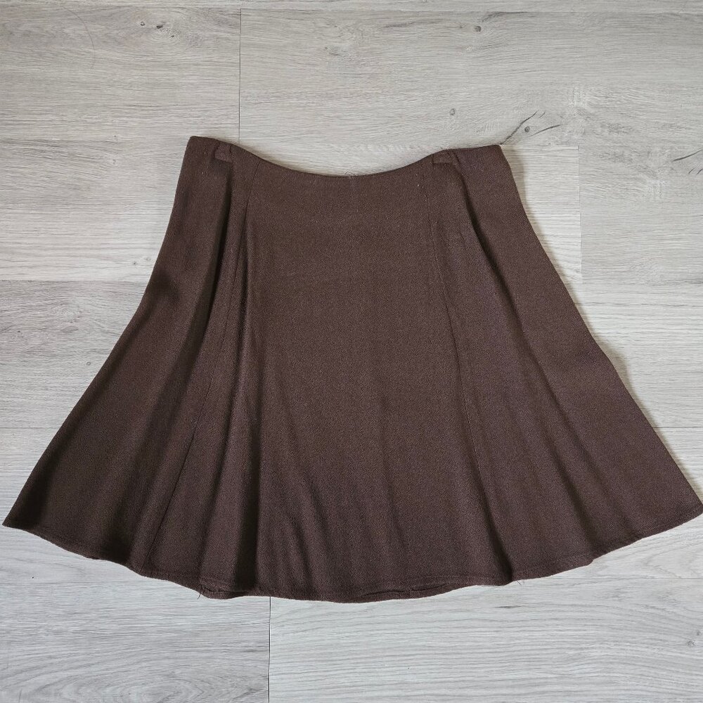 Vintage Brown Express Skirt
